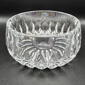 Gorham Crystal 6" Bowl Althea Pattern German Cut Crystal Vintage